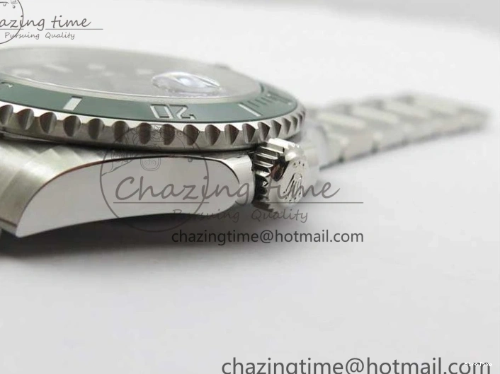 MiroTime 0701 Bold Submariner 41mm 126610 LV Kermit EWF Black Dial on SS Bracelet A 2765